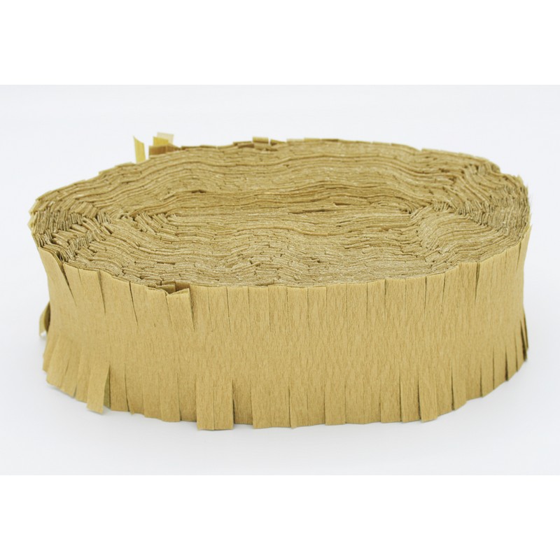 Crepe Guirlande Guld 24m