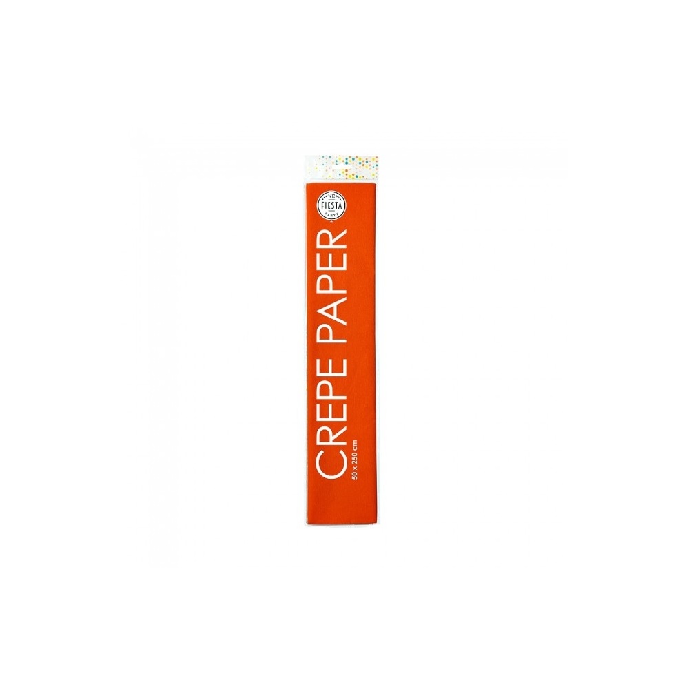 Creperulle Orange - 1 stk (50 x 250 cm) | Orange tema Creperulle - Temashop