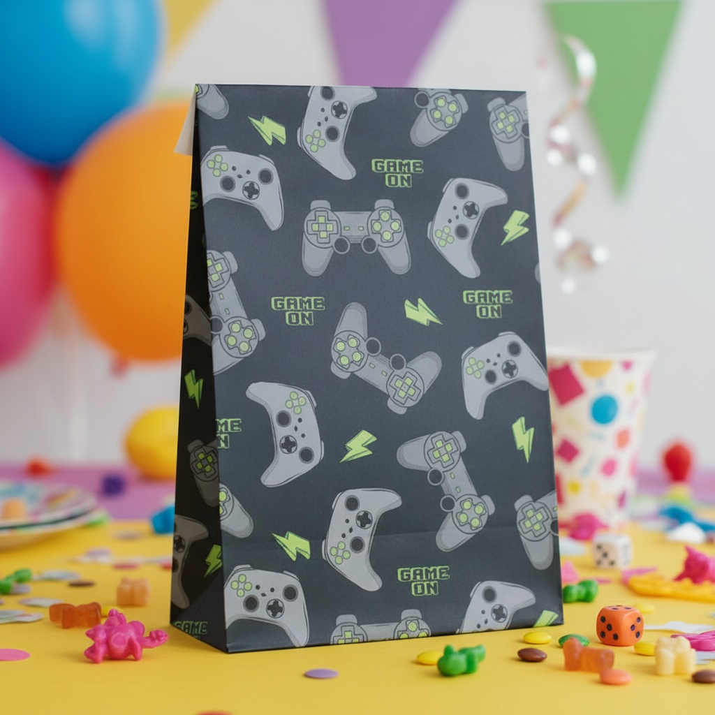 Gaming Goodiebags - 8 stk | Computerspil Poser / Goodiebags - Temashop