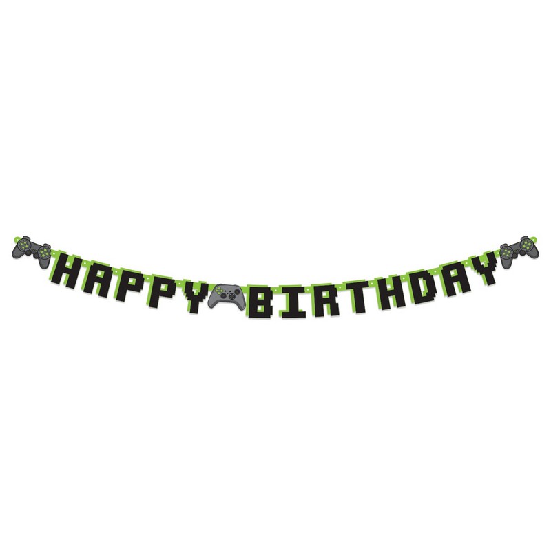 Gaming Happy Birthday Guirlande