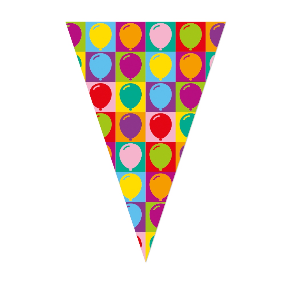 Ballon Guirlande Multifarvet