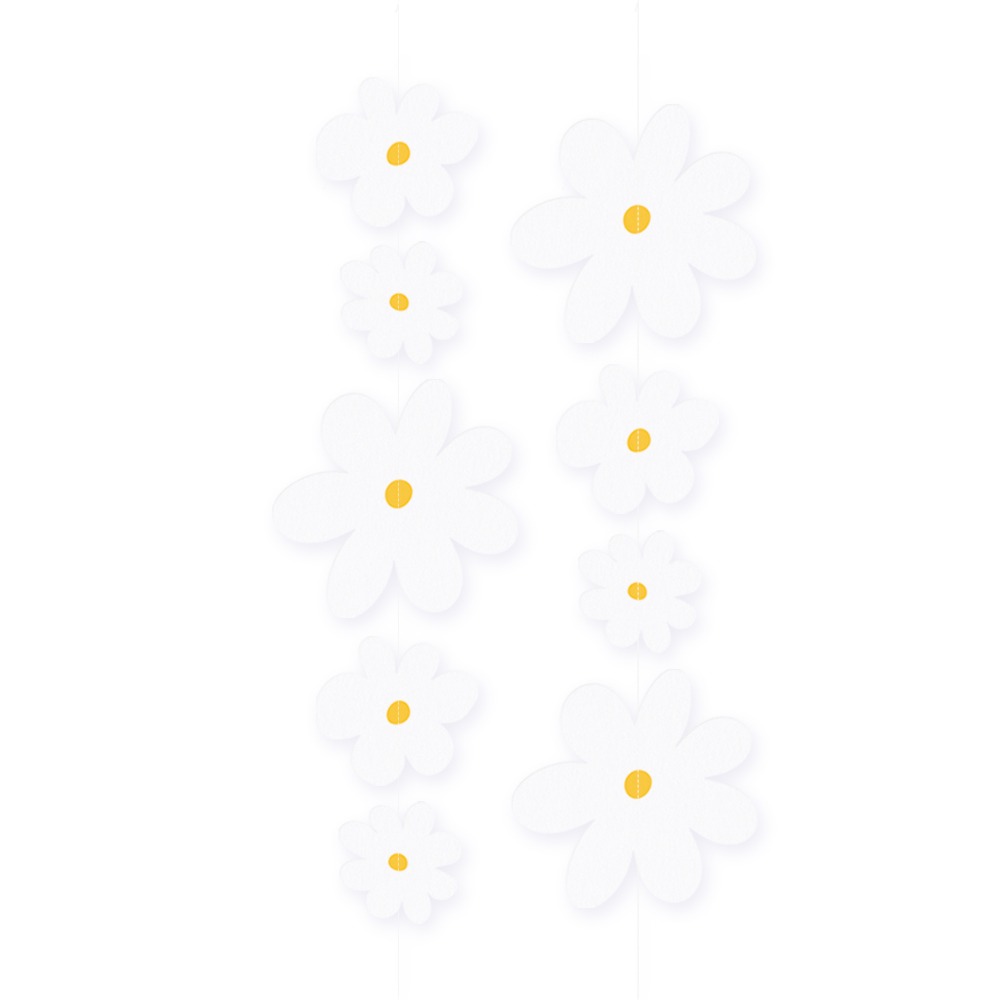 Marguerit Guirlande - 1 stk (2 m) | Blomst Guirlander - Temashop
