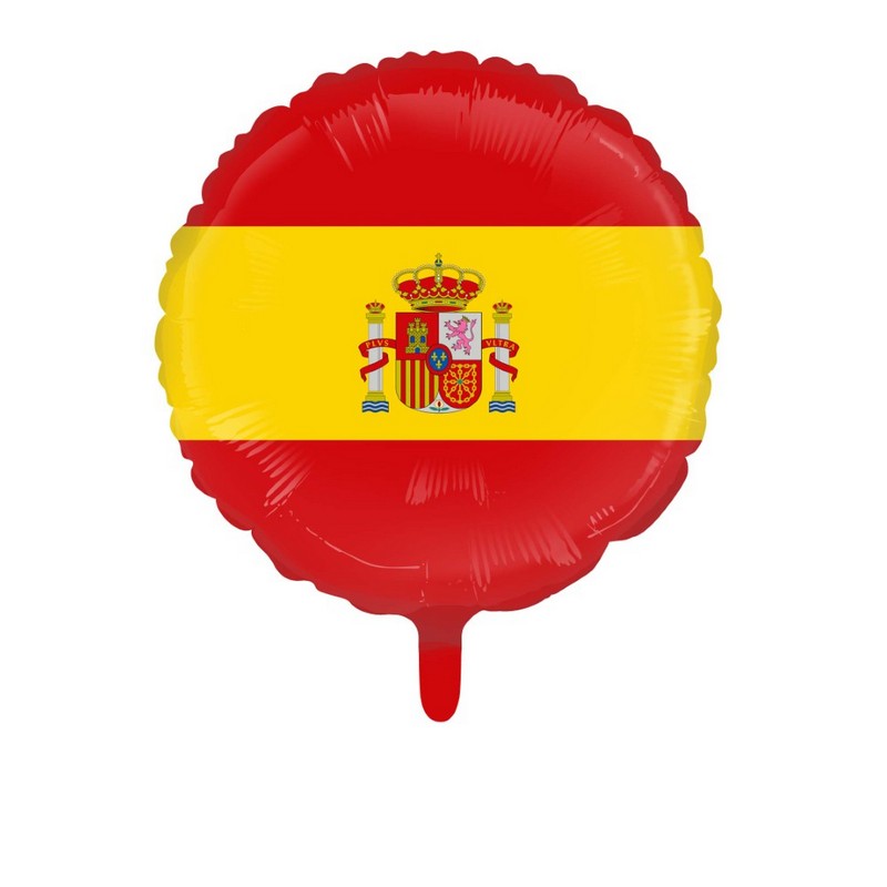Spanien Folieballon - 1 stk (45 cm) | Spanien Folieballoner - Temashop