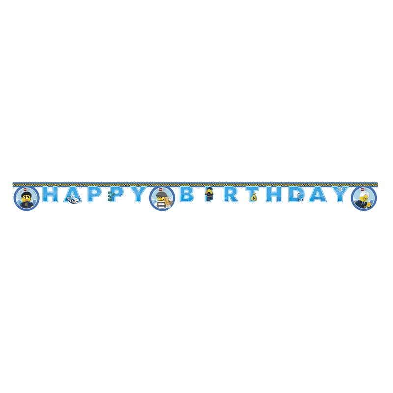 LEGO CityÂ® Happy Birthday Guirlande