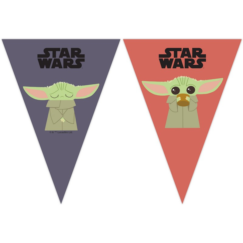 Star Wars The MandalorianÂ® Grogu Vimpelguirlande
