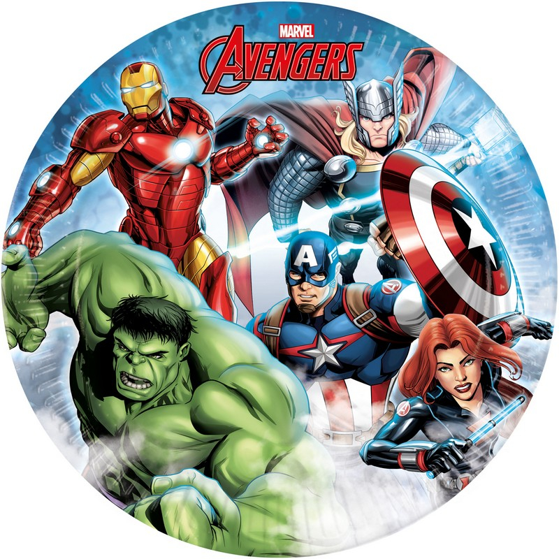 Avengers Infinity StonesÂ® Paptallerkener