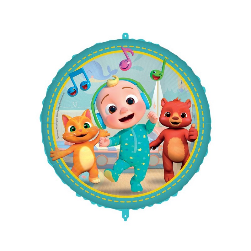 CocomelonÂ® Rund Folieballon