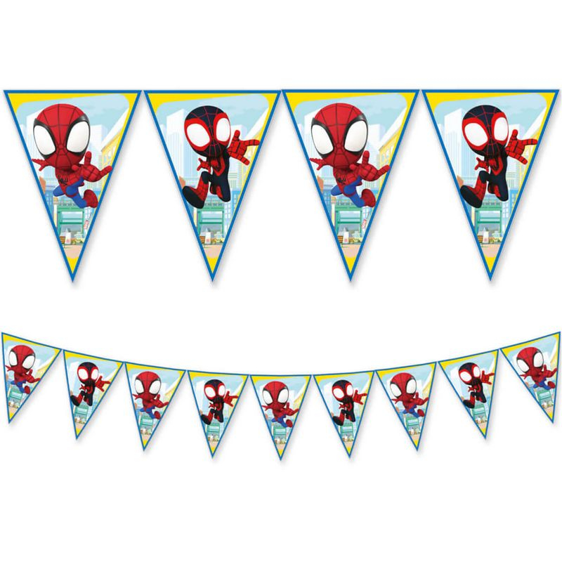 Spidey & His Amazing Friends Guirlande - 1 stk (230 cm) | Spider-Man Guirlander - Temashop