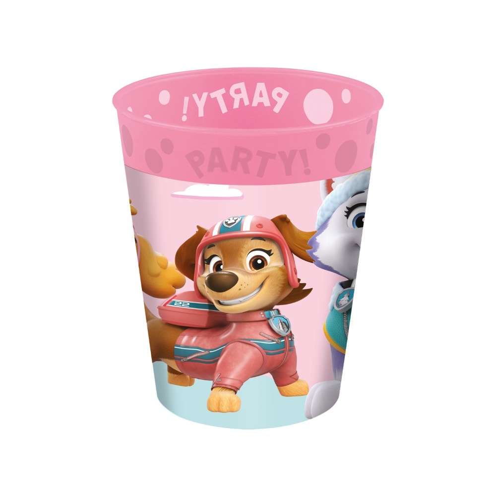 Paw Patrol Party! Bægre Skye Og Everest - 4 stk (250 ml) | Paw Patrol Krus - Temashop