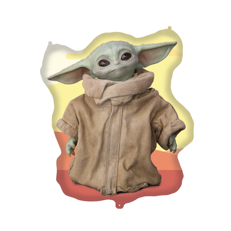The Mandalorian Grogu Folieballon - 1 stk | The Mandalorian Folieballoner - Temashop