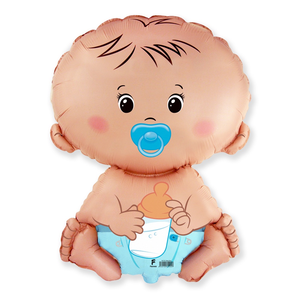 Baby Folieballon Blå