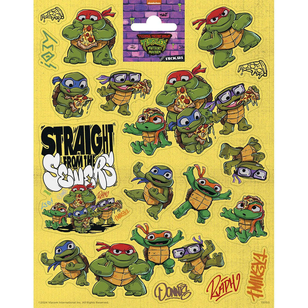 Teenage Mutant Ninja TurtlesÂ® Klistermærker
