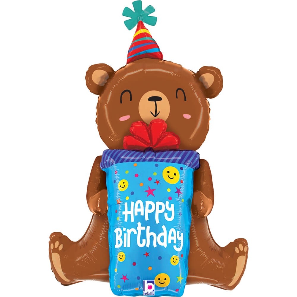 Bamse Happy Birthday Folieballon
