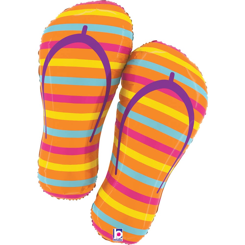 Sommer Klipklapper Folieballon - 1 stk (52 x 76 cm) | Sommer Folieballoner - Temashop
