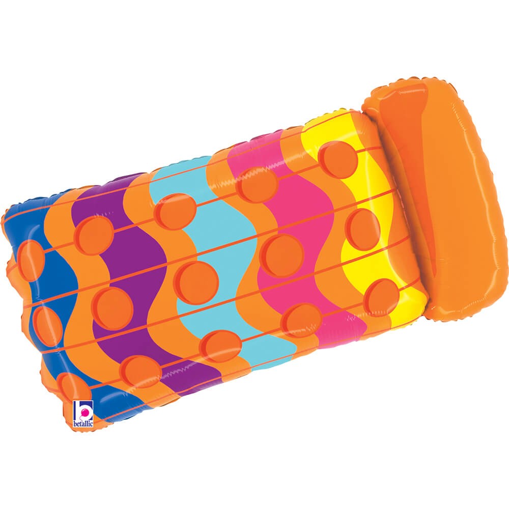 Sommer Luftmadras Folieballon - 1 stk (81 x 57 cm) | Sommer Folieballoner - Temashop