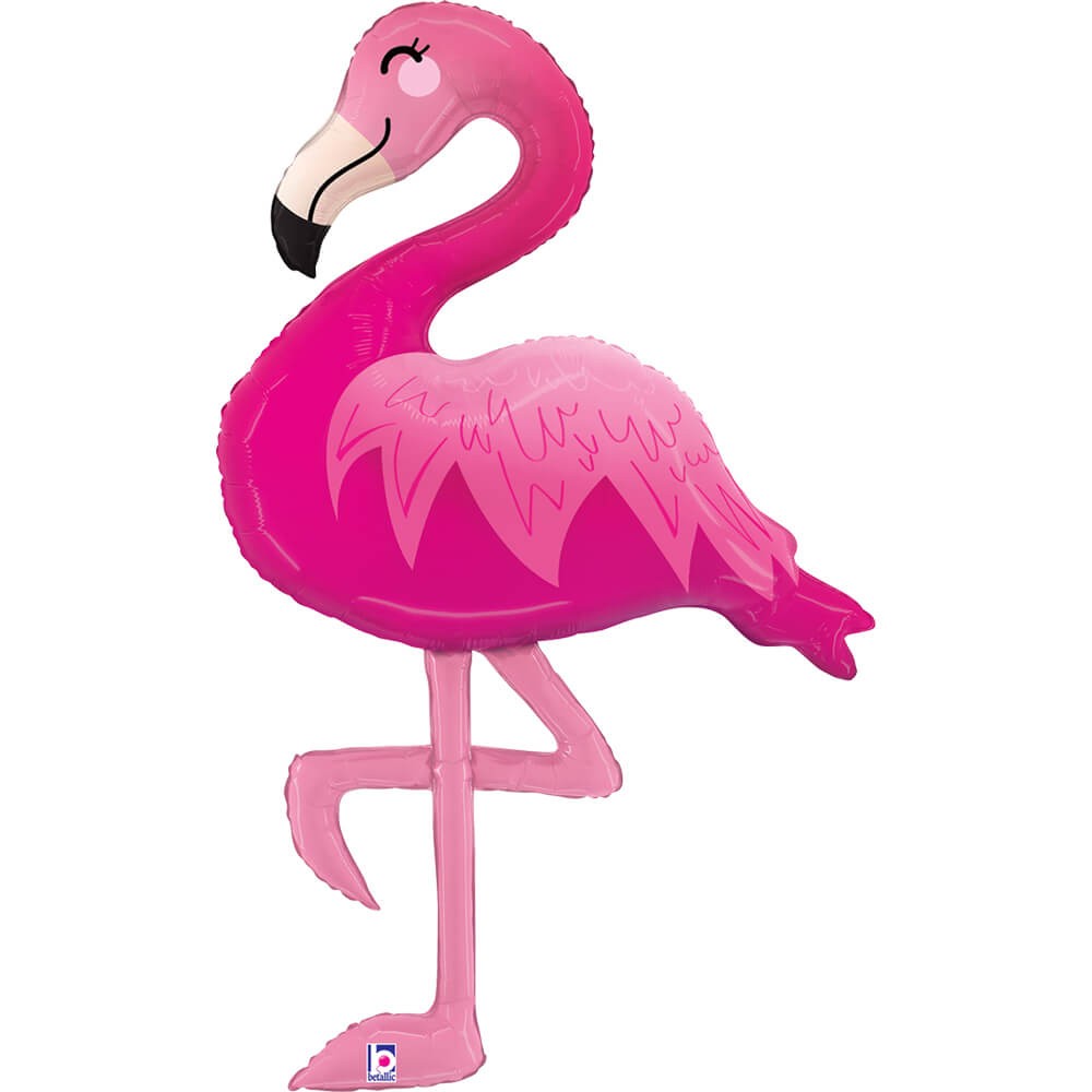 Flamingo Folieballon Pink
