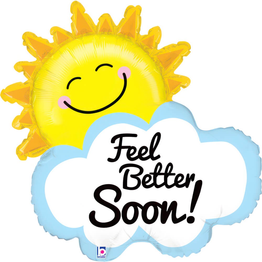 Feel Better Soon Sol Folieballon