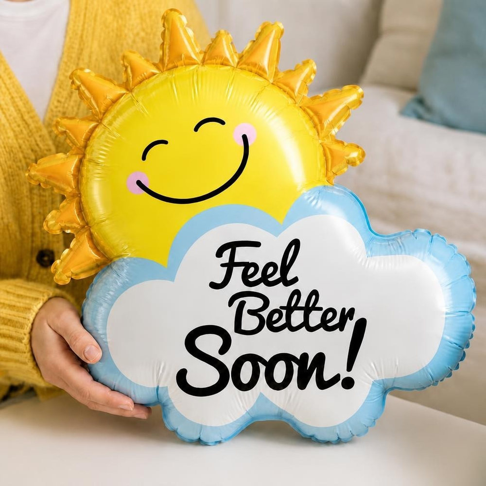 Feel Better Soon Sol Folieballon