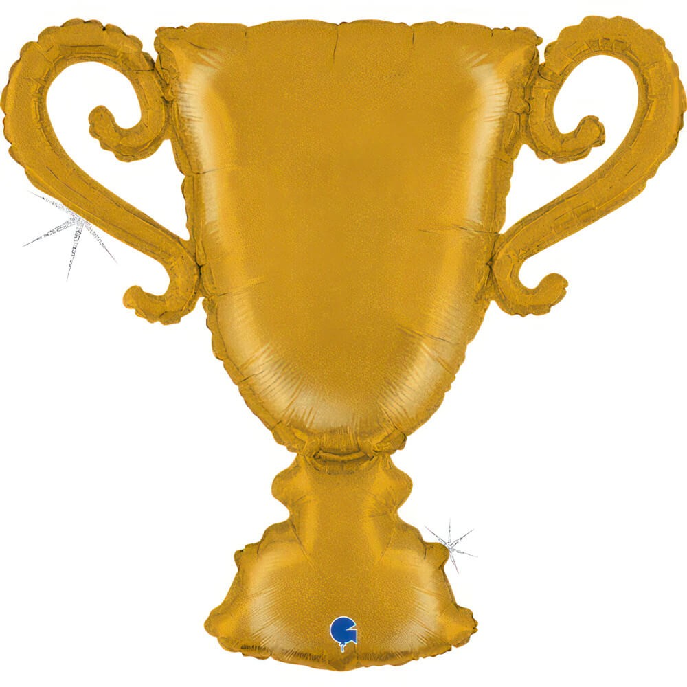 Trofæ Folieballon Guld - 1 stk (67 x 68 cm) | Tillykke Folieballoner - Temashop