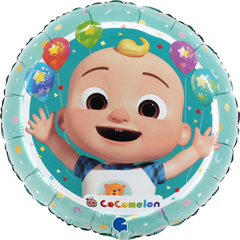 CocomelonÂ® Rund Folieballon