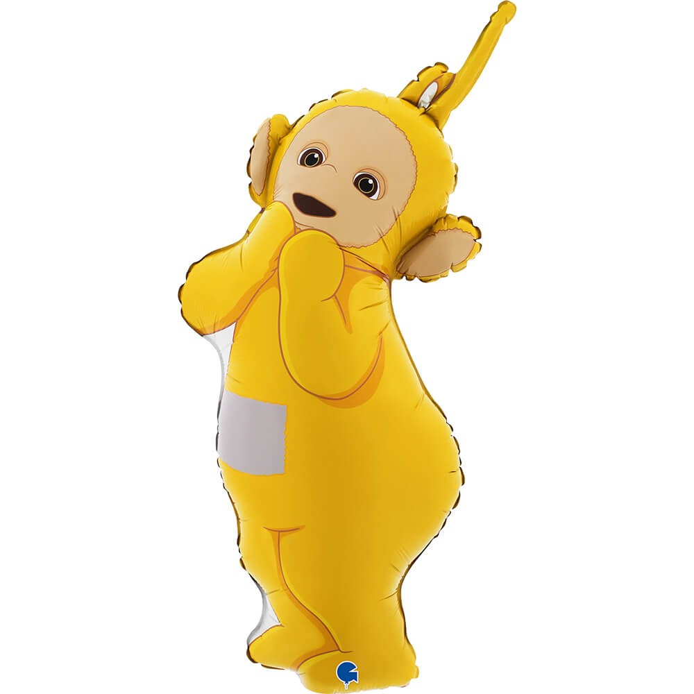 Teletubbies Laa Laa Folieballon - 1 stk (40 x 92 cm) | Teletubbies Folieballoner - Temashop
