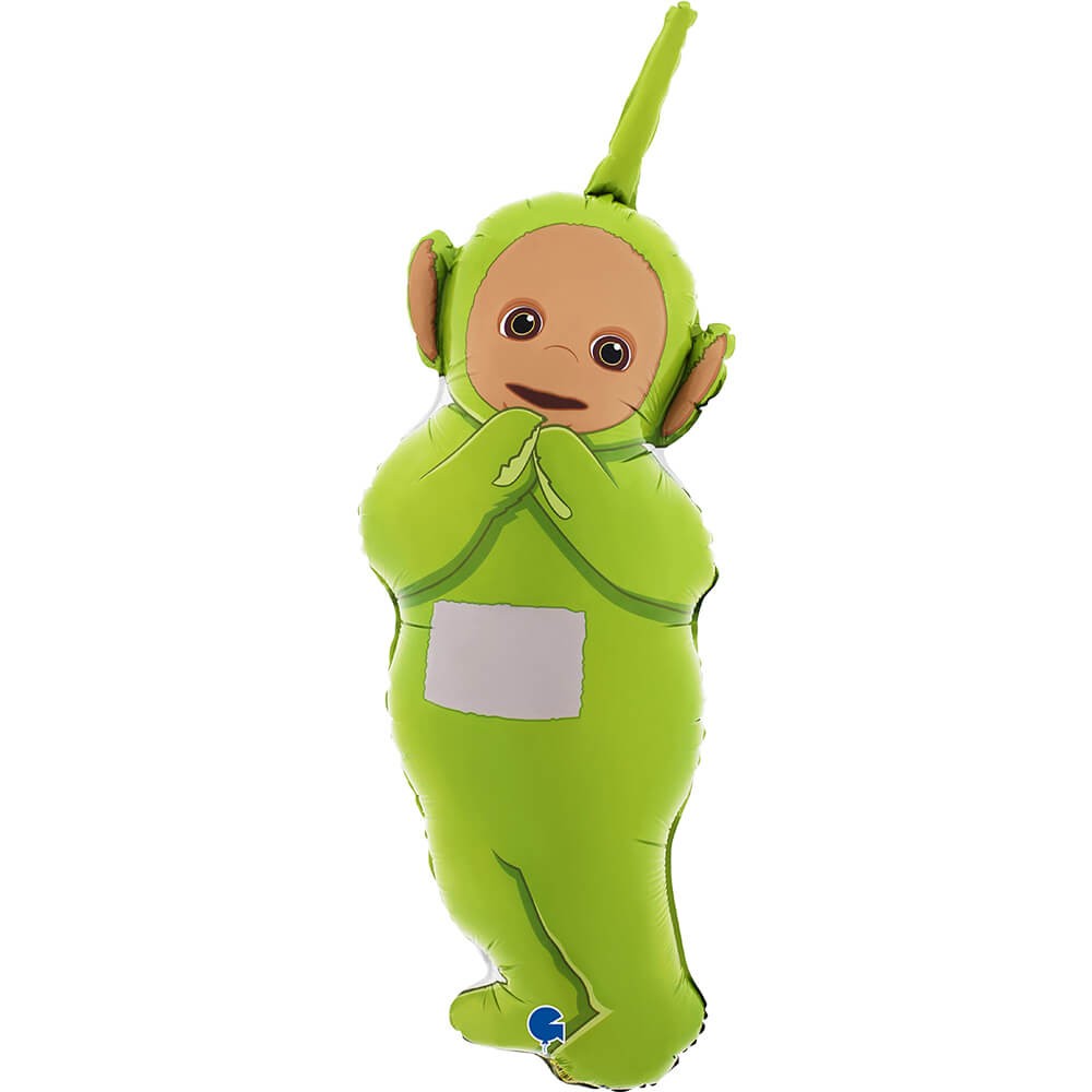 Teletubbies Dipsy Folieballon - 1 stk (38 x 99 cm) | Teletubbies Folieballoner - Temashop