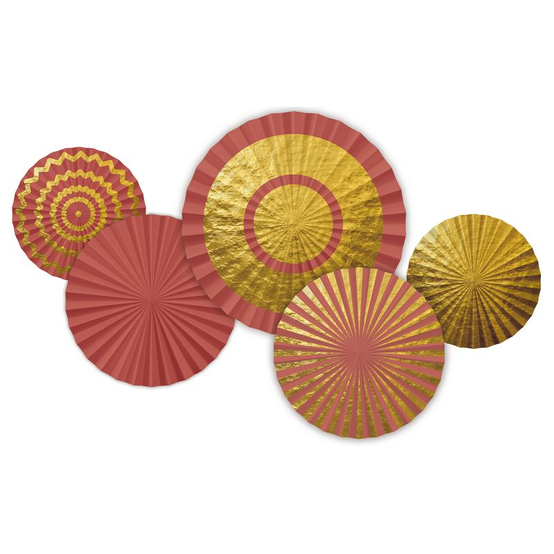 Golden Dusk Rosetter - 5 stk (15 - 35 cm) - Temashop
