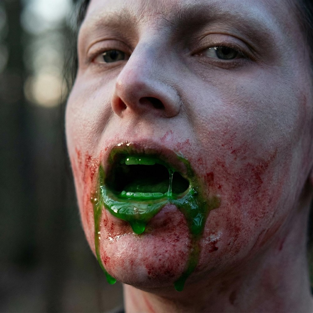 Zombie Blodkapsler Grøn | Zombie Sminke / Makeup - Makeup & Negle - Temashop
