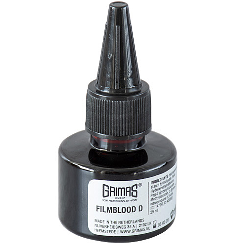 Grimas Filmblod D 25 ml | Blodstænk Sminke / Makeup - Makeup & Negle - Temashop