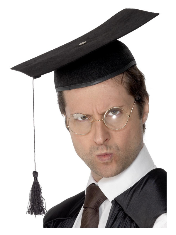 Gradueringshat | Skole Hat / Hue / Hjelm - Hovedtilbehør - Temashop