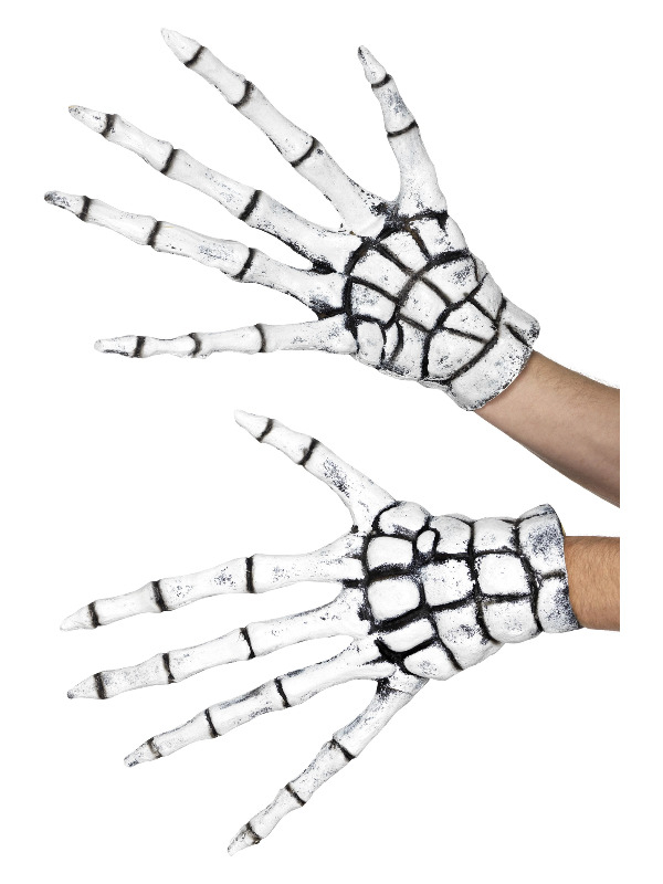 Grim Reaper Skelet Handsker | Skelet Handsker - Beklædning - Temashop