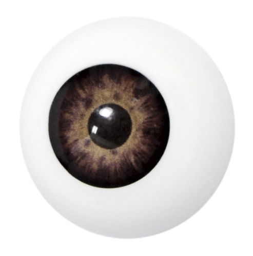 Grimas Kunstigt øje, Brun, 1001, 27 mm | Sminketilbehør - Makeup & Negle - Temashop