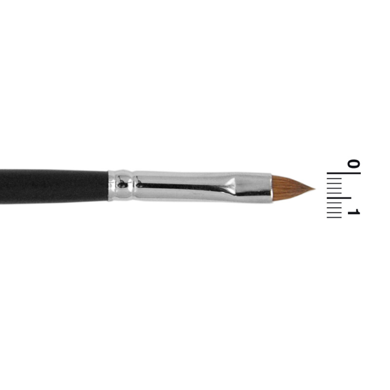 Grimas Pensel Rød Mårhårs, Læber, L6 | Sminketilbehør - Makeup & Negle - Temashop