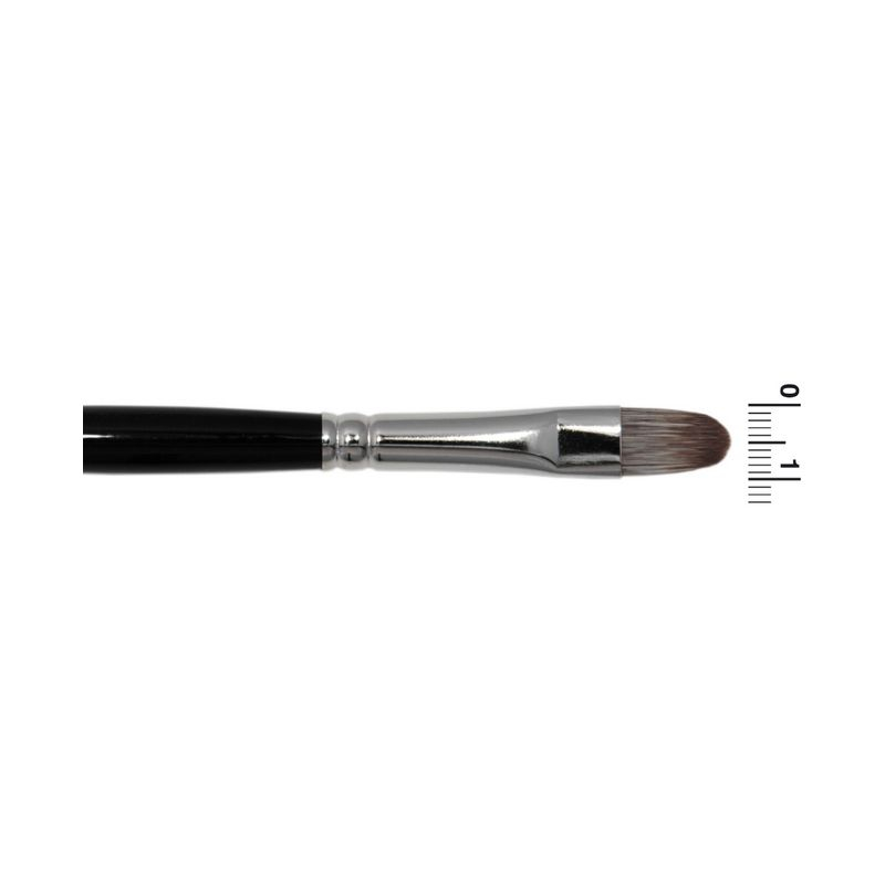 Grimas Pensel Uægte Mangust, Oval, IMO10 | Sminketilbehør - Makeup & Negle - Temashop
