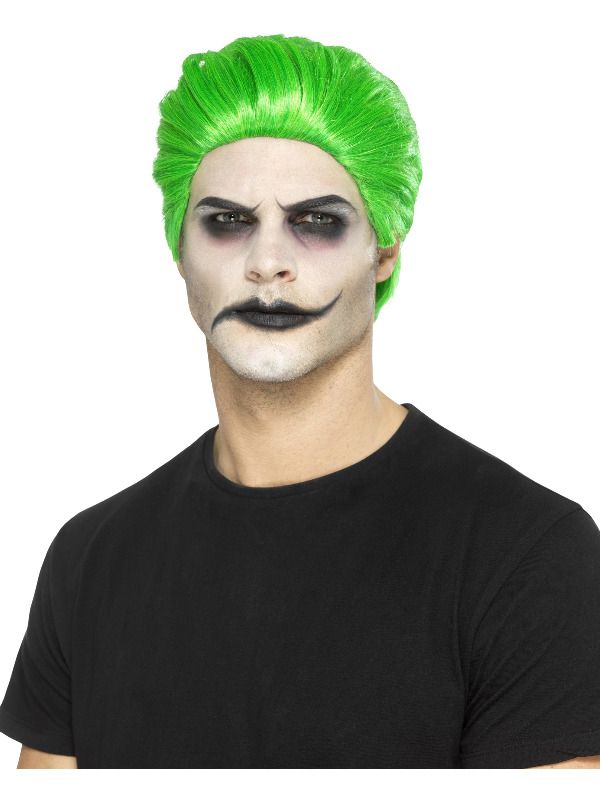 Grøn Joker Paryk | Joker Paryk - Hovedtilbehør - Temashop