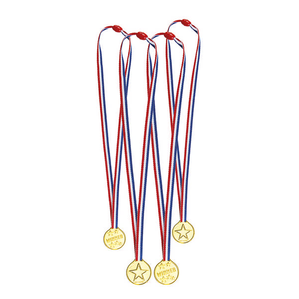 Guldmedaljer | OL Trofæer / Medaljer - Festtilbehør - Temashop