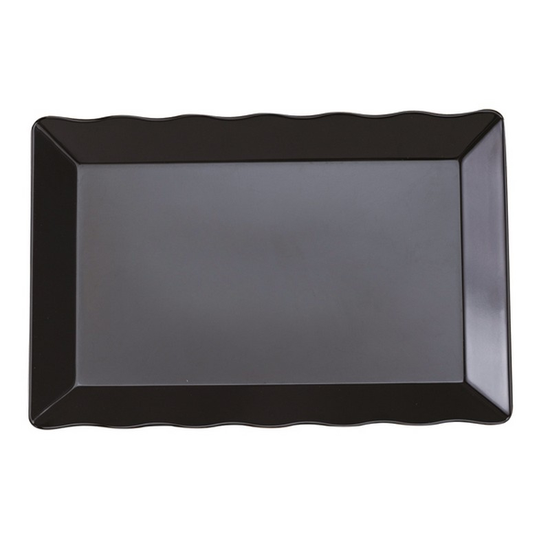 Melaminbakke Sort - 1 stk (20 x 30 cm) - Temashop