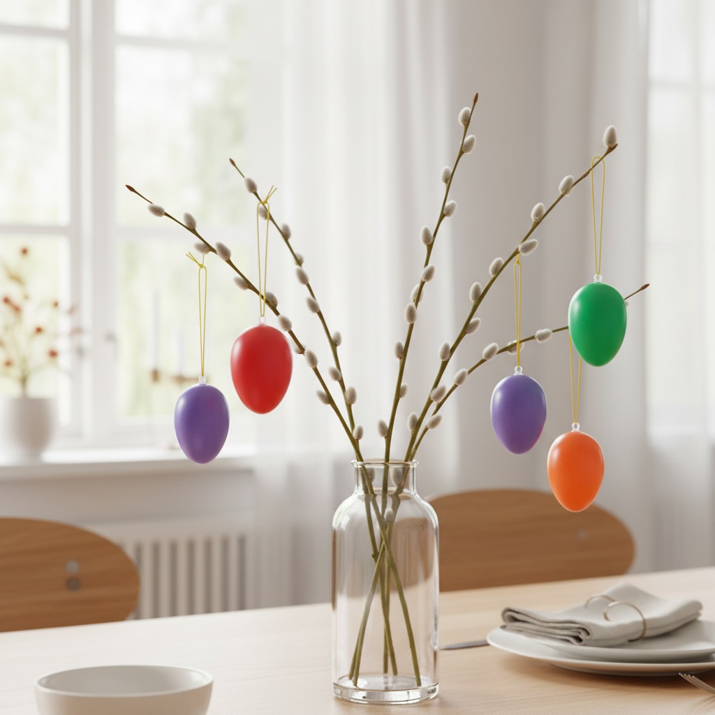 Påskeæg - 12 stk | Påske Spiraler/string - Temashop