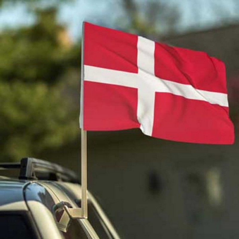 Dannebrogsflag Til Bil