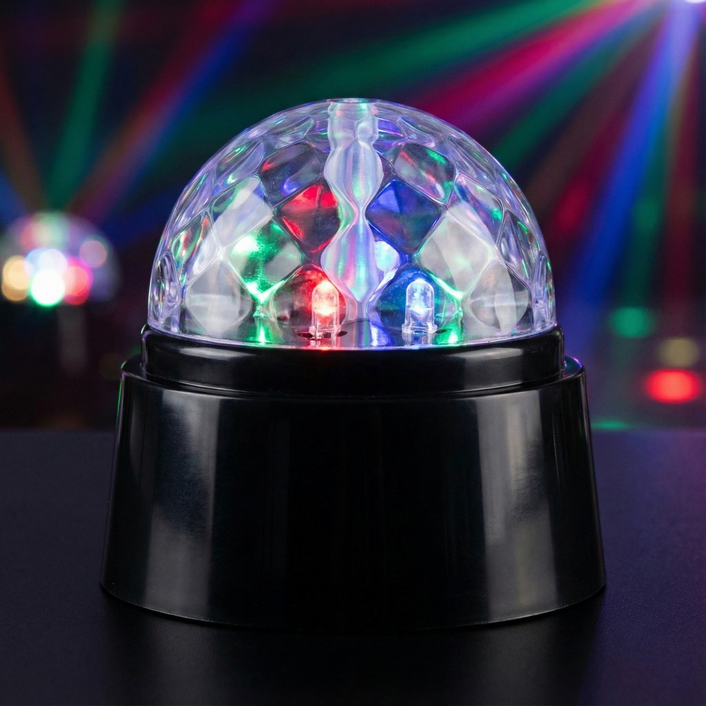 LED Diskokugle (9 x 10 cm) - Temashop
