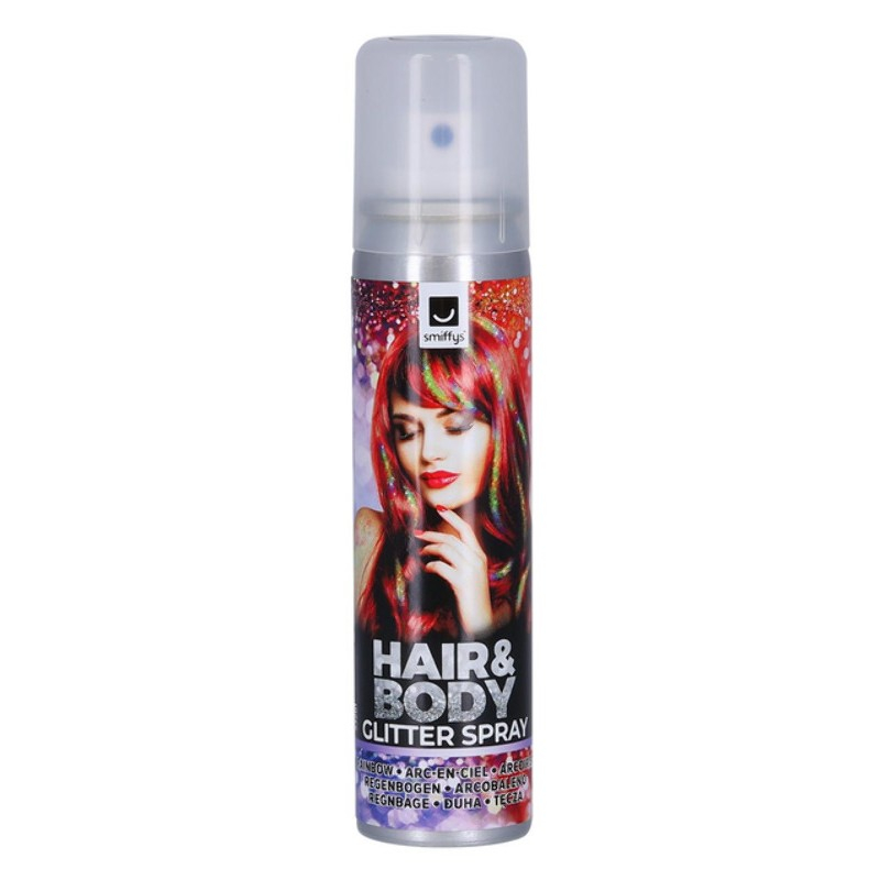 Hår- Og Kropsspray Glitter | Regnbue Hårspray - Hovedtilbehør - Temashop
