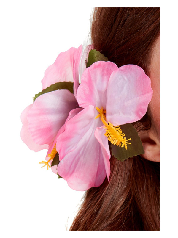 Hårblomst Lyserød | Hawaii Hårclips - Hovedtilbehør - Temashop