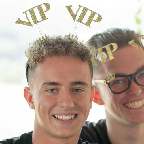 Hårbøjle VIP - 1 stk (21 x 22.5 cm) | Hollywood Hårbøjle / Pandebånd / Hårbånd - Temashop