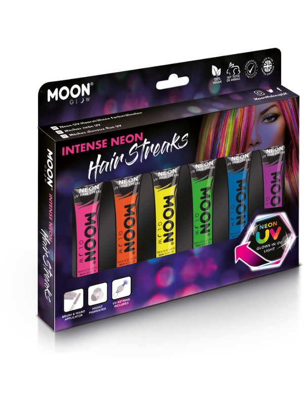 Hårfarve UV Neon Sæt | UV / Neon Sminke / Makeup - Makeup & Negle - Temashop