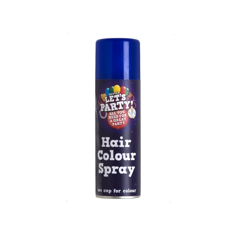 Hårspray Blå (125 ml) | Blåt tema Hårspray - Hovedtilbehør - Temashop