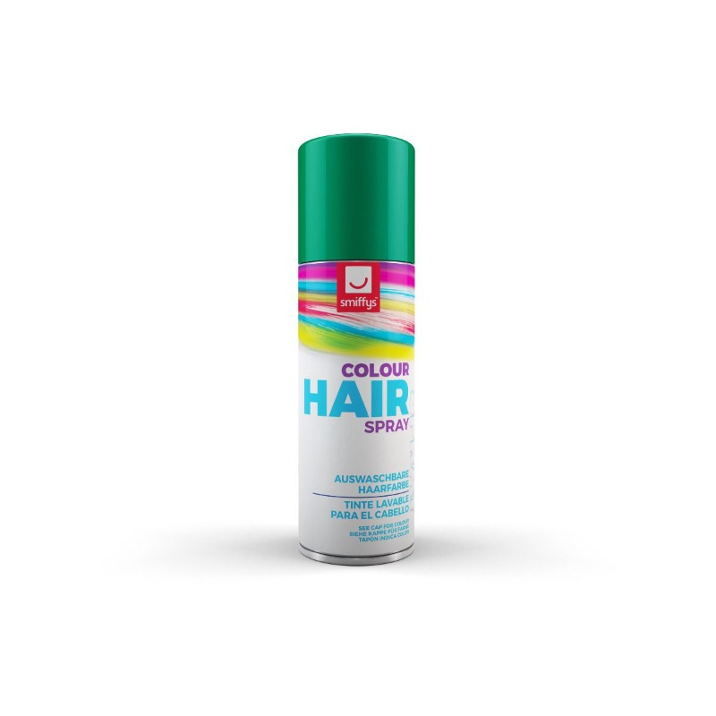 Hårspray Grøn (125 ml) | Grønt tema Hårspray - Hovedtilbehør - Temashop