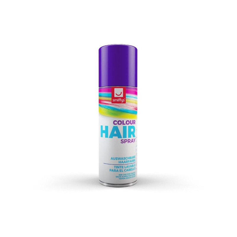 Hårspray Lilla (125 ml) | Lilla tema Hårspray - Hovedtilbehør - Temashop