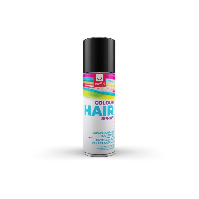 Hårspray Sort (125 ml) | Sort tema Hårspray - Hovedtilbehør - Temashop