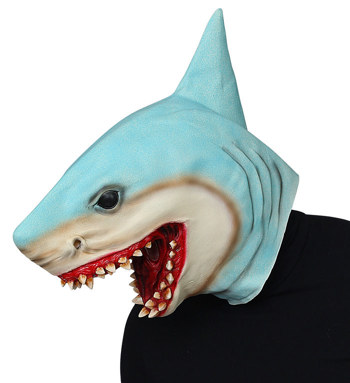 Haj Maske | Haj Maske - Hovedtilbehør - Temashop