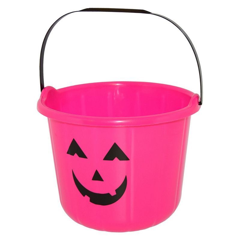 Halloween Græskarspand Pink
